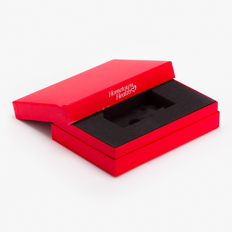 Red Two-Piece Box with Insert