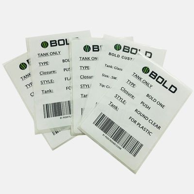 Custom Coated Paper Labels