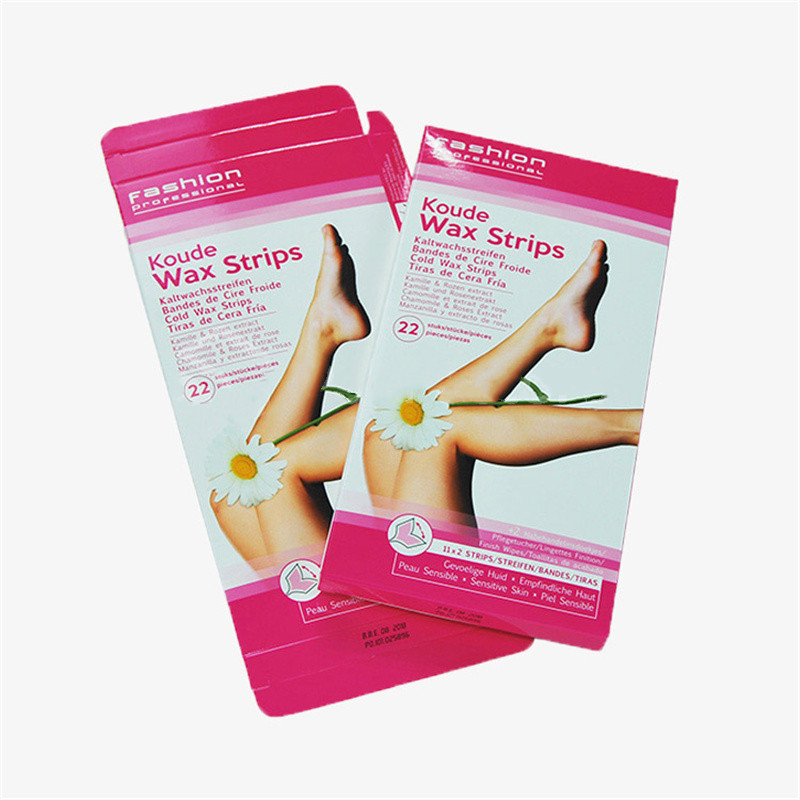 Wax Strips Packaging Boxes