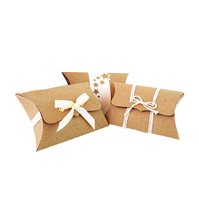 Custom Kraft Paper Pillow Soap Boxes