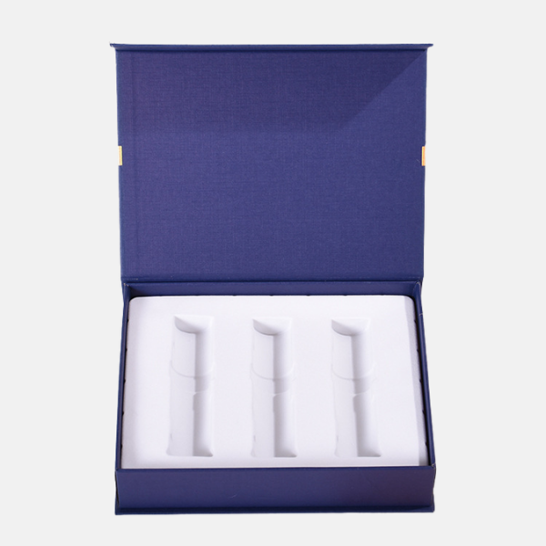 Customized Magnetic Book-shaped Packaging Box with Insert