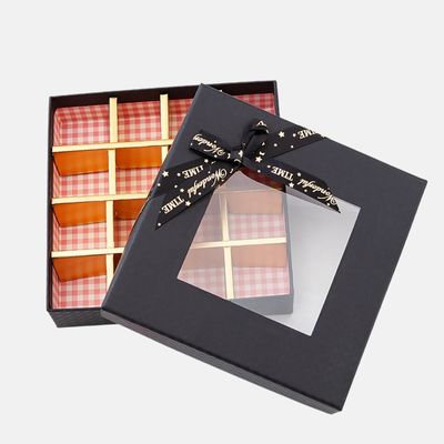 Custom Square Window Chocolate Box