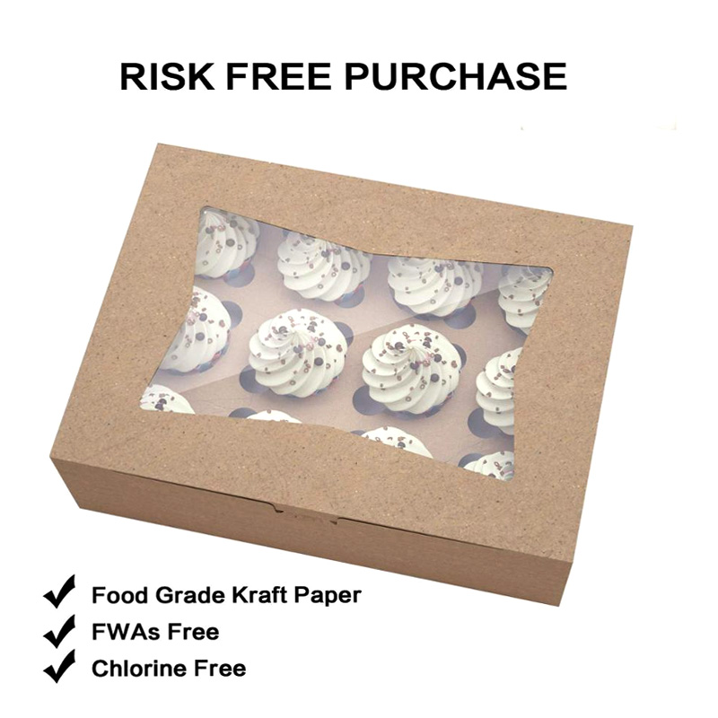 Custom Simple for Kraft Cake Box