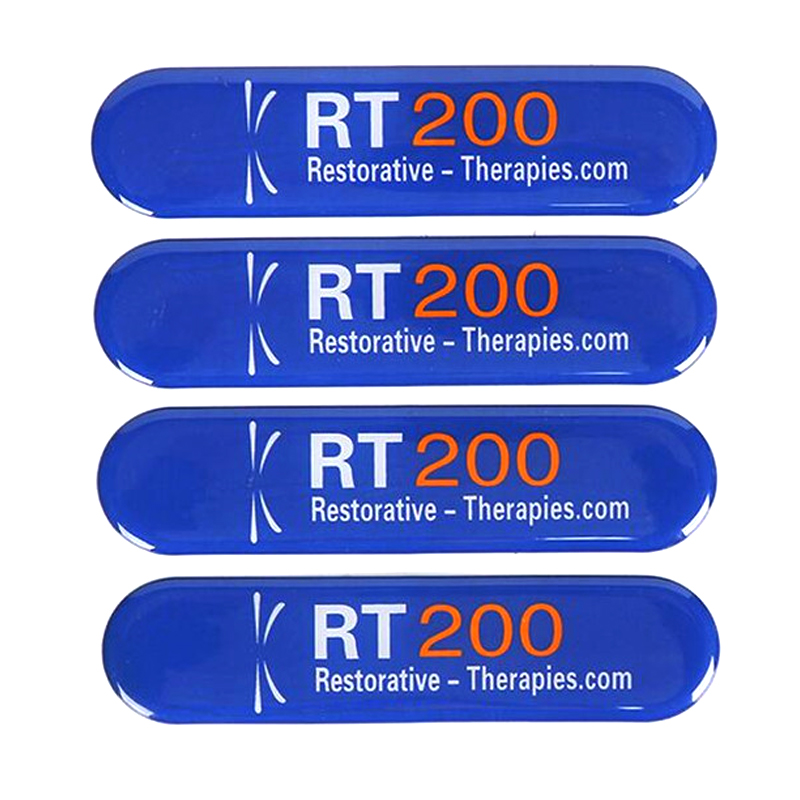 Custom Drop Moulding Label Stickers with logo