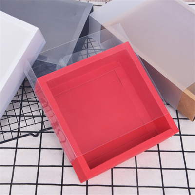 Transparent Kraft Drawer Soap Boxes