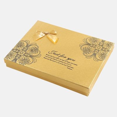 Vente en gros de boîtes-cadeaux de chocolat en papier d'art personnalisé